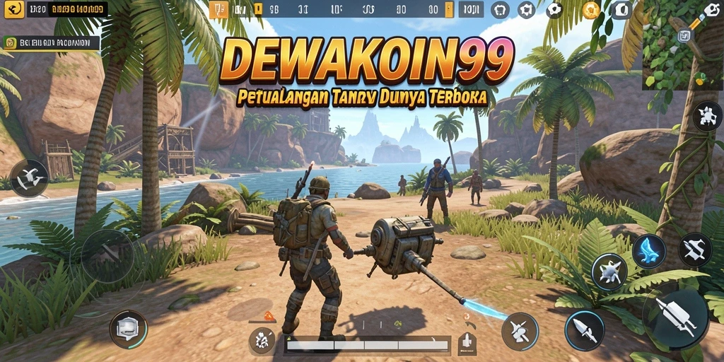 Tampilan menakjubkan dari gameplay Open World DEWAKOIN99.