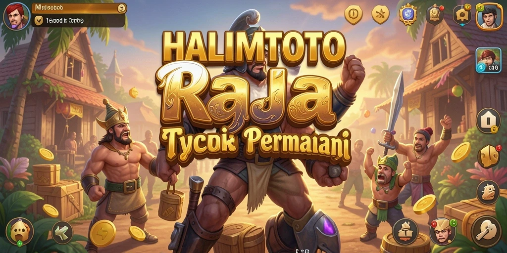 Gameplay menarik HALIMTOTO menampilkan pengelolaan bisnis yang menantang.