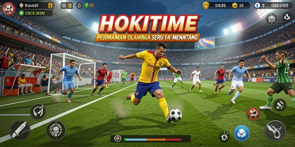 Tampilan menarik dari gameplay HOKITIME yang penuh aksinya.