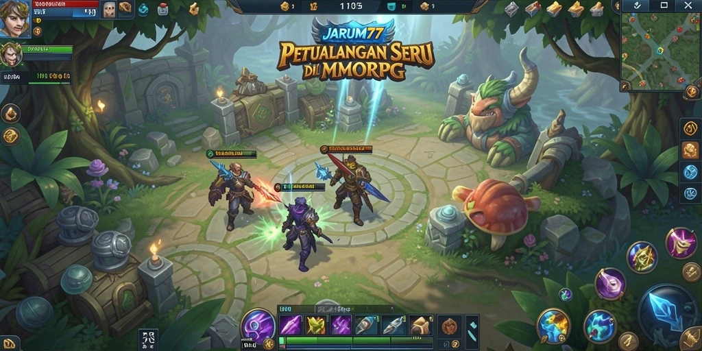 Gameplay menarik di dunia fantasi MMORPG JARUM77.
