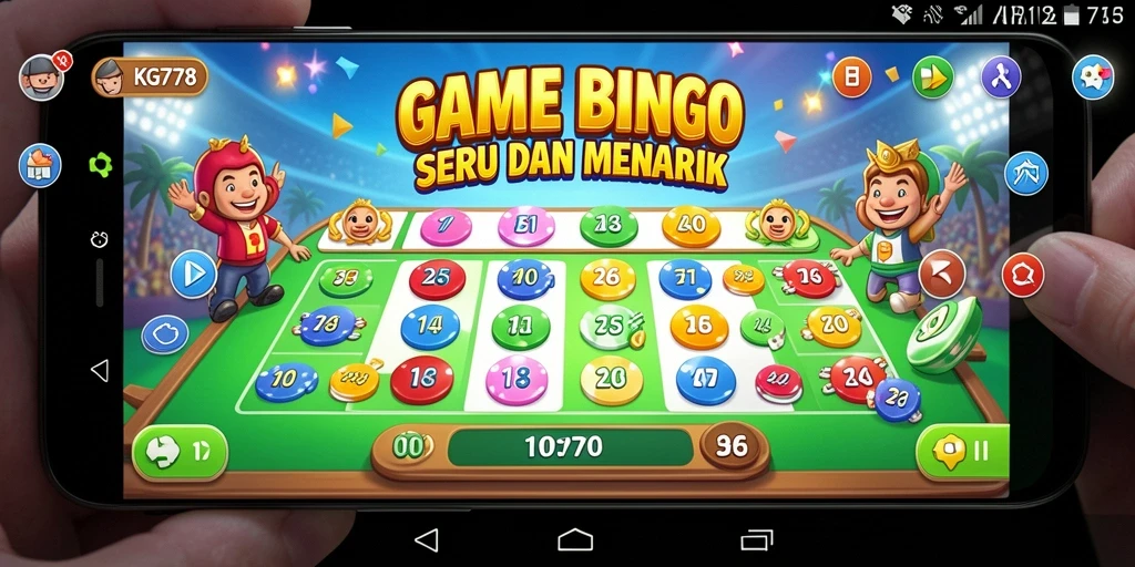 Screenshot KG778 menampilkan gameplay Bingo yang seru dan menarik.
