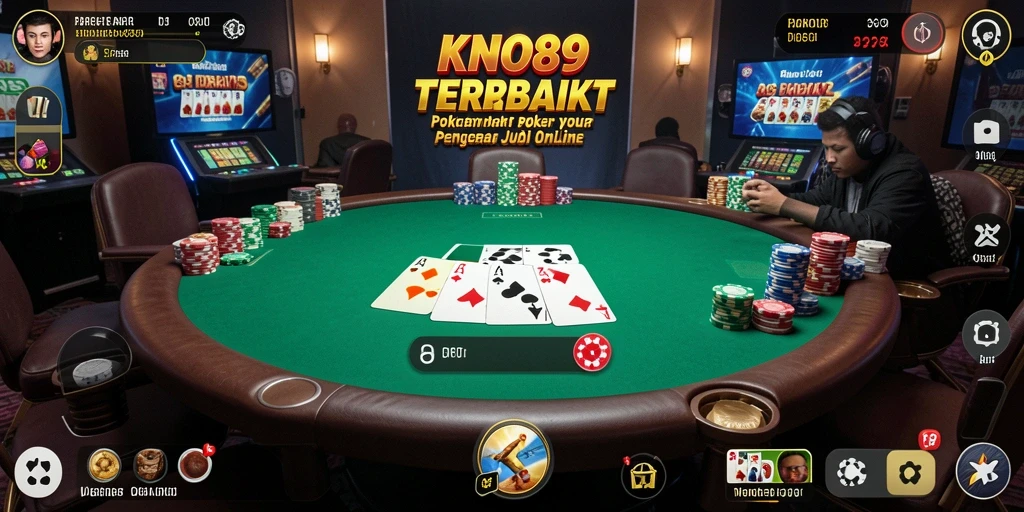 Tampilan screenshot KNO89 menunjukkan permainan Poker yang mendebarkan dan grafis menarik.