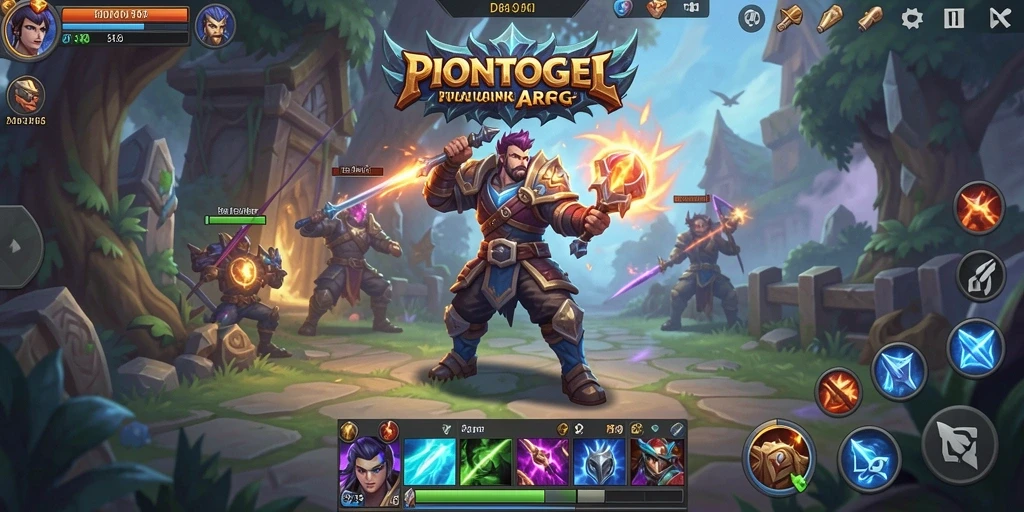 Gameplay seru PIONTOGEL dengan grafis memukau.