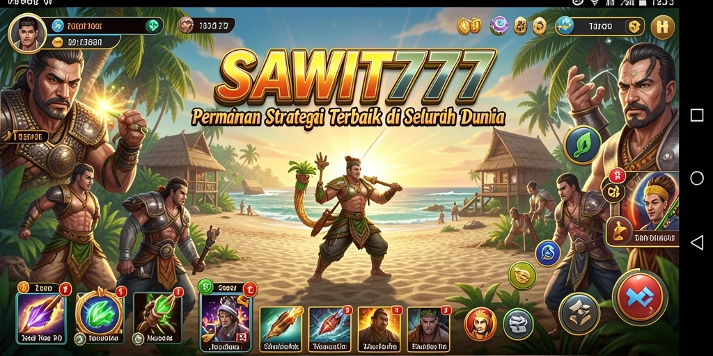 Tangkapan layar aksi strategis dari SAWIT777
